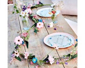 Spring Flowers Garland