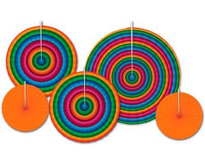 Cinco De Mayo Paper Fans