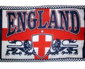 Football England Lions Flag
