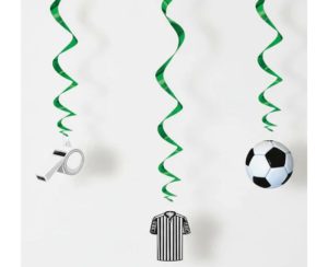Football World Cup Swirl Decorations