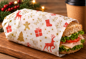 Christmas Greaseproof Paper