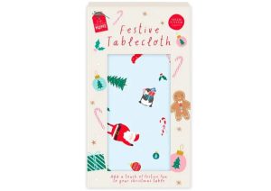 Christmas Oilcloth Tablecloth